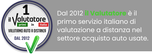 Valuta la mia auto